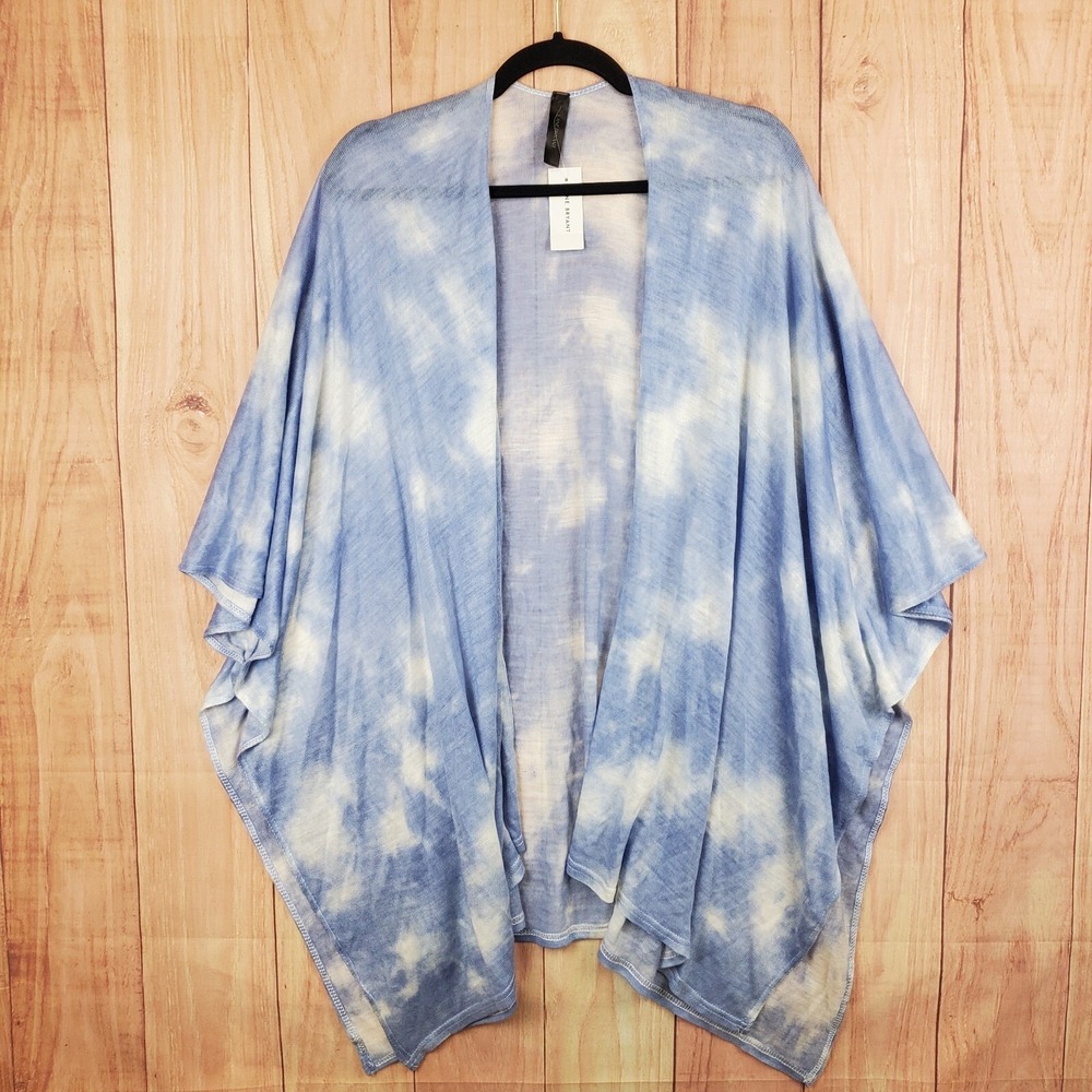 Lane Bryant Tie Dye Cascade Open Front‎ Cardigan Sz 14 / 20 14/20 Wrap NEW NWT